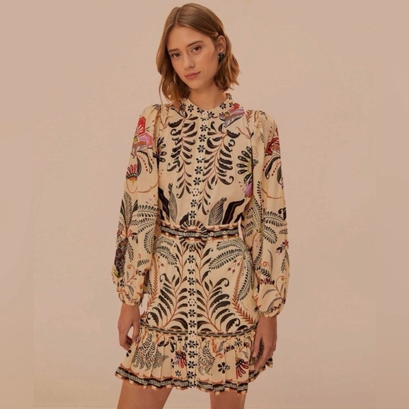 FARM Rio Multicolor Floral Mini Dress - Picture 2 of 11